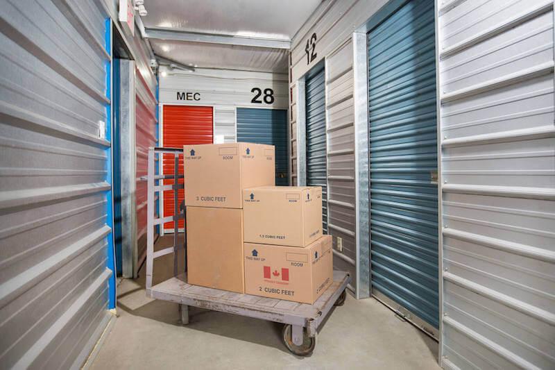 Rent Sherwood Park West storage units at 145 Provincial Avenue. We offer a wide-range of affordable storage units and your first 4 weeks are free!